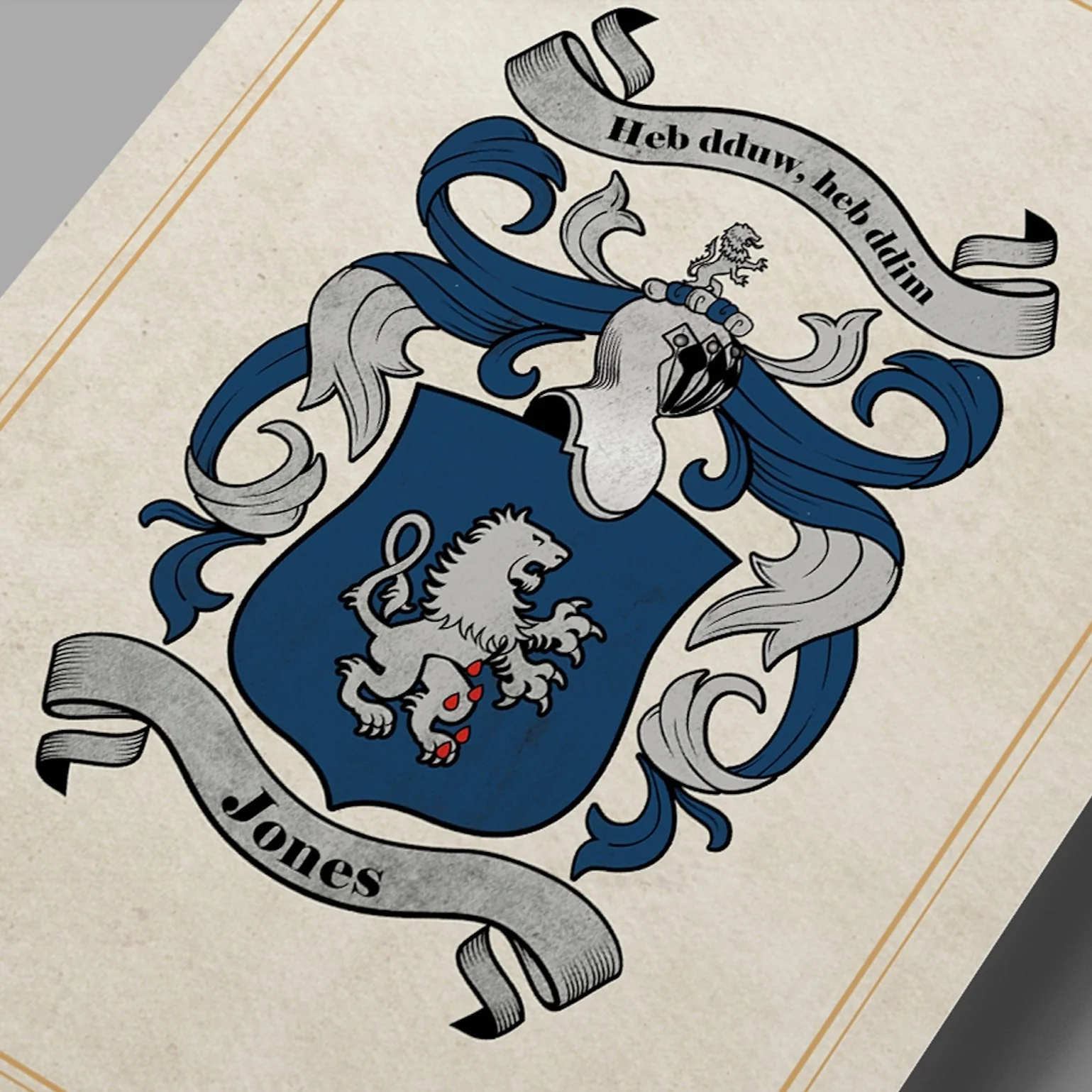 All family crest & coat of arms products